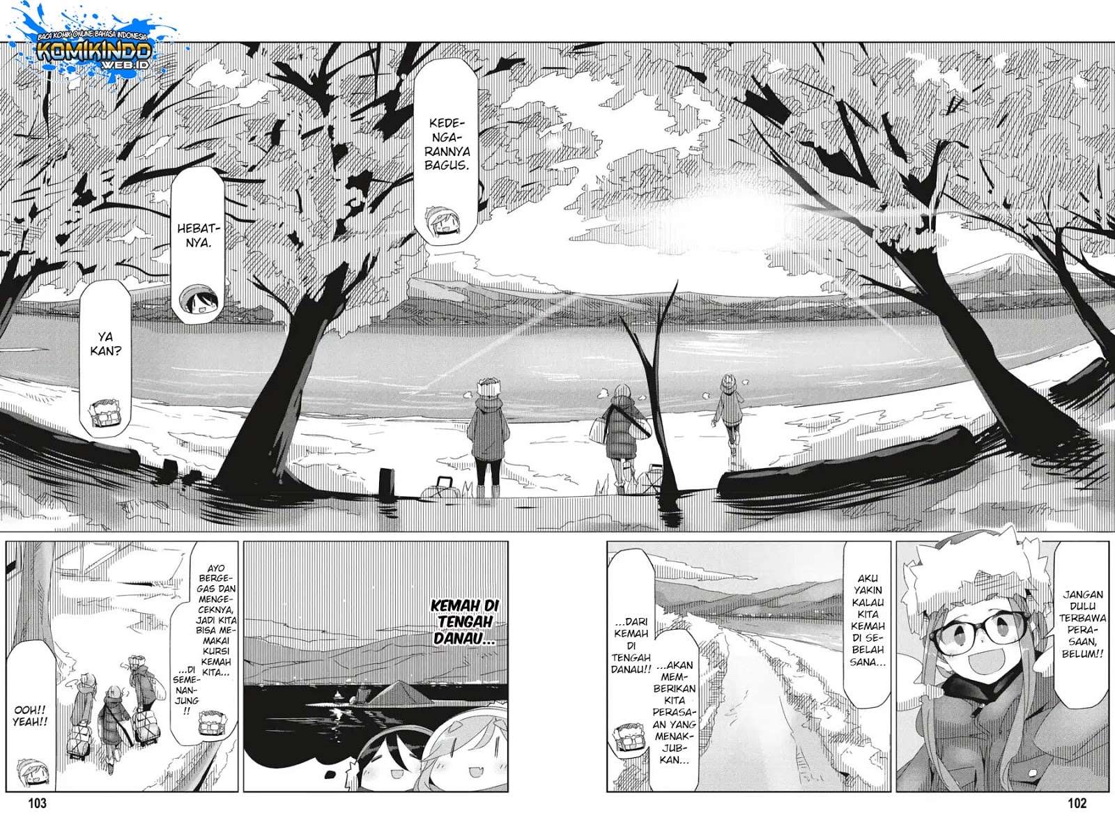 Yuru-Camp Bab 32 halaman 24