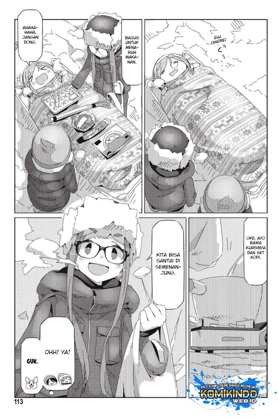 Yuru-Camp Bab 33 halaman 8