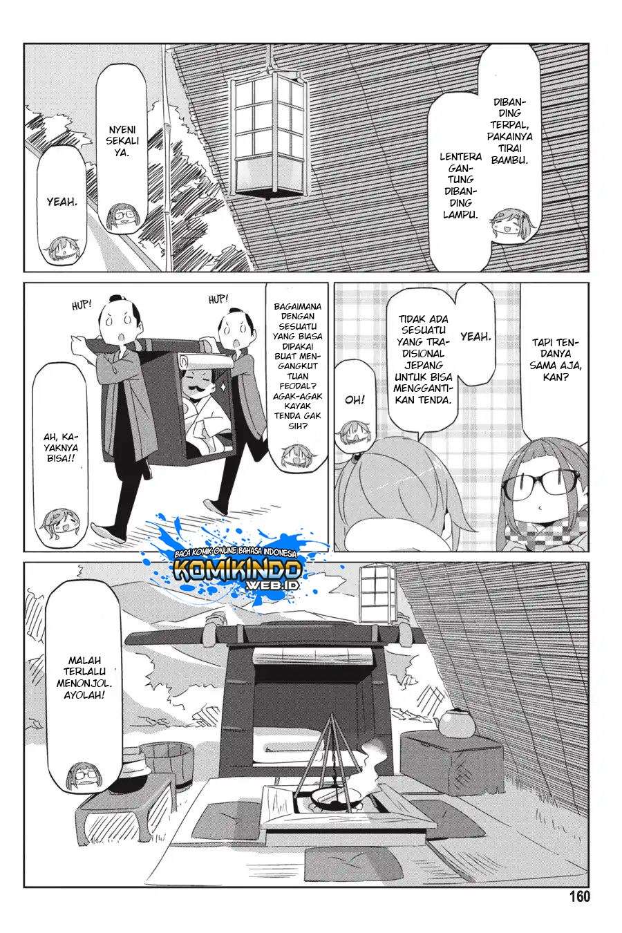 Yuru-Camp chapter 34.5 halaman 3