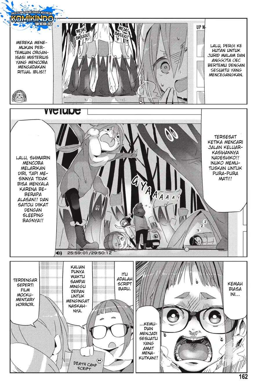 Yuru-Camp chapter 34.5 halaman 5