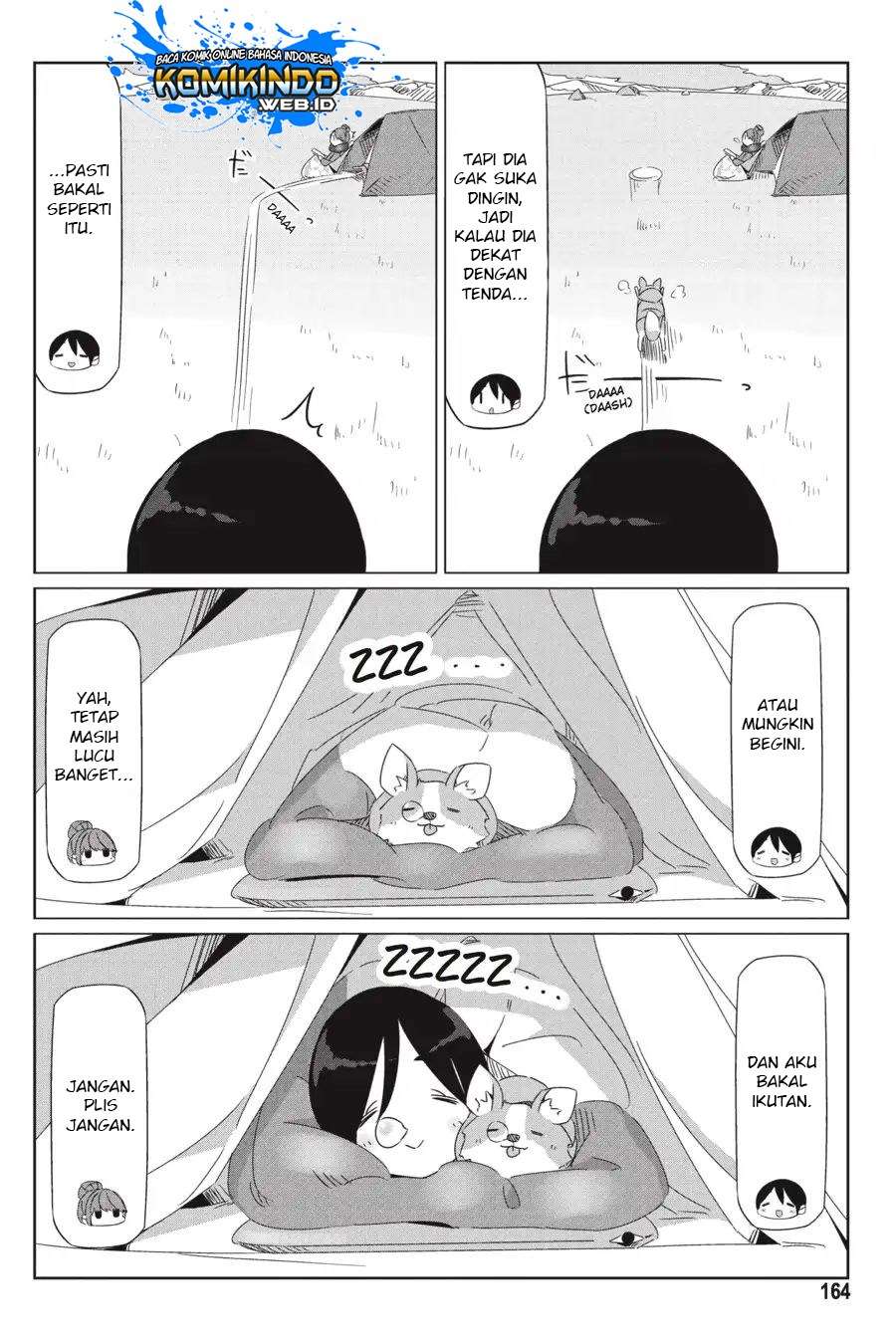 Yuru-Camp chapter 34.5 halaman 7