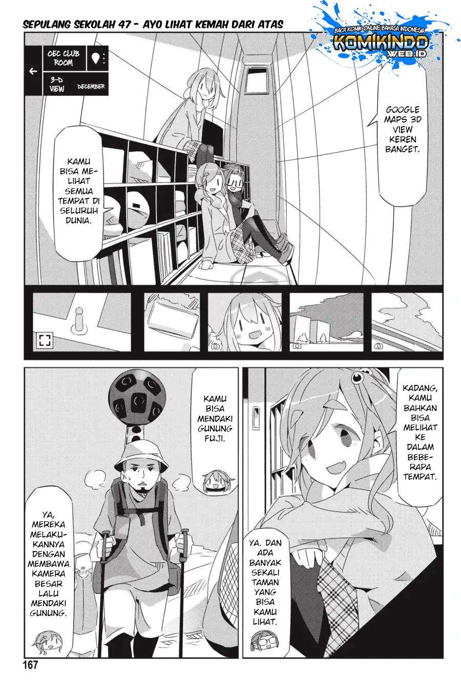 Yuru-Camp chapter 34.5 halaman 10