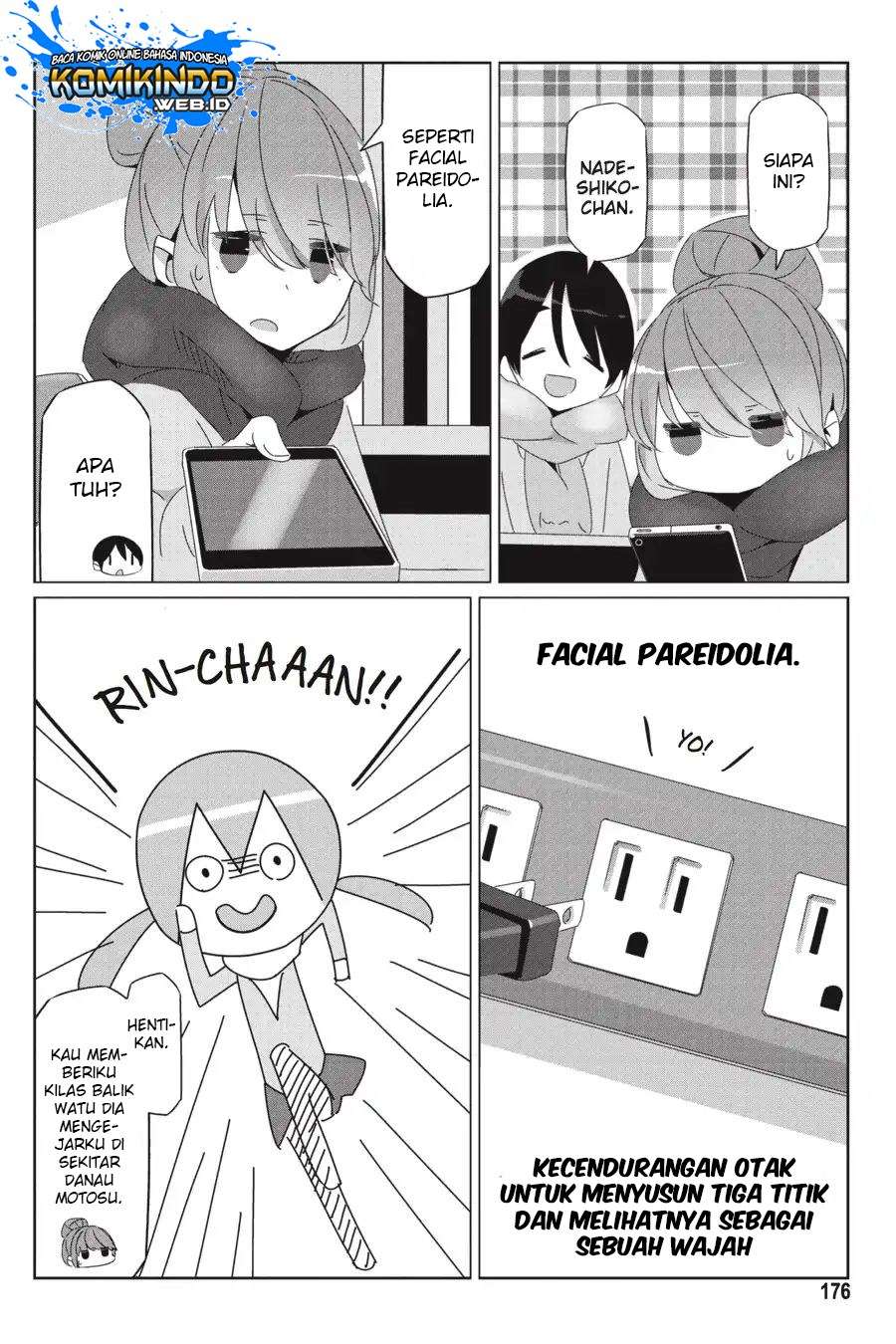 Yuru-Camp chapter 34.5 halaman 20