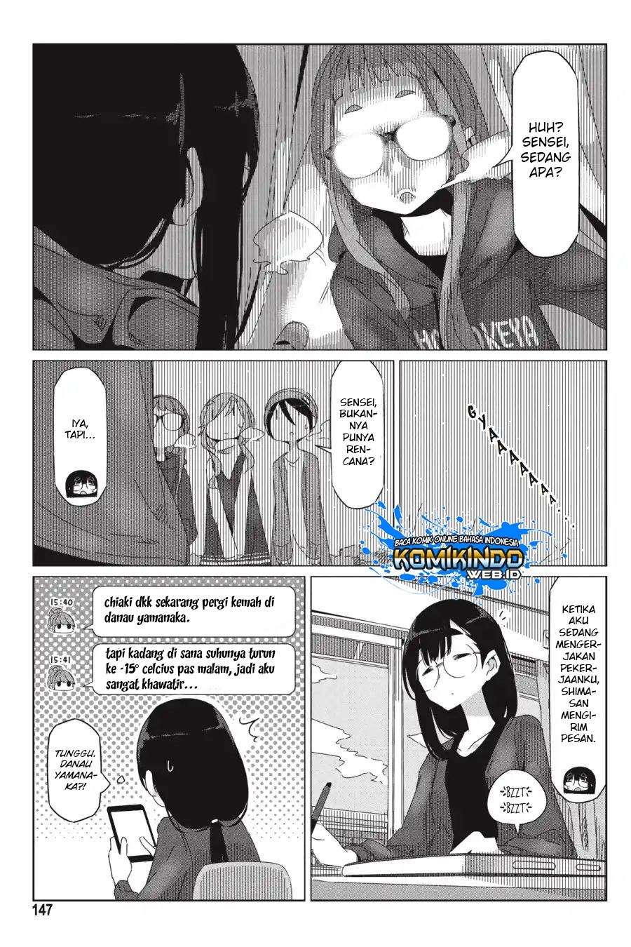 Yuru-Camp Bab 34 halaman 17