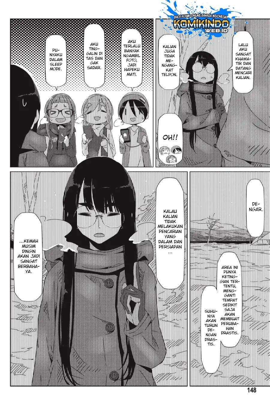 Yuru-Camp Bab 34 halaman 18