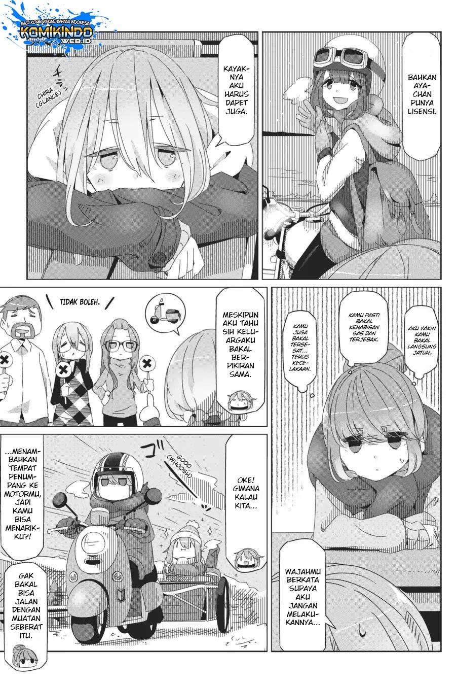 Yuru-Camp Bab 35 halaman 13