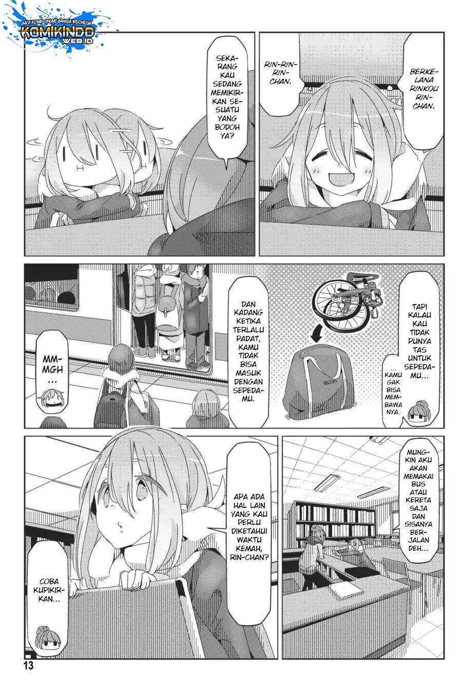 Yuru-Camp Bab 35 halaman 15