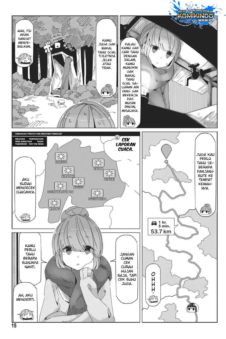 Yuru-Camp Bab 35 halaman 18