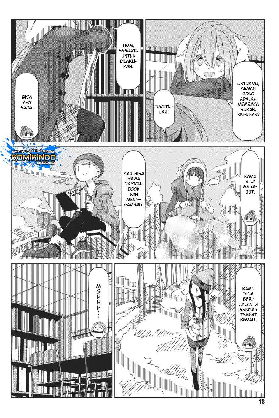 Yuru-Camp Bab 35 halaman 21