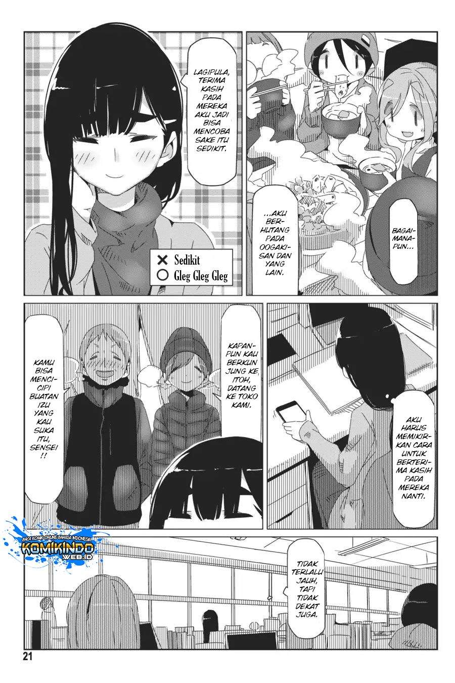 Yuru-Camp Bab 35 halaman 24