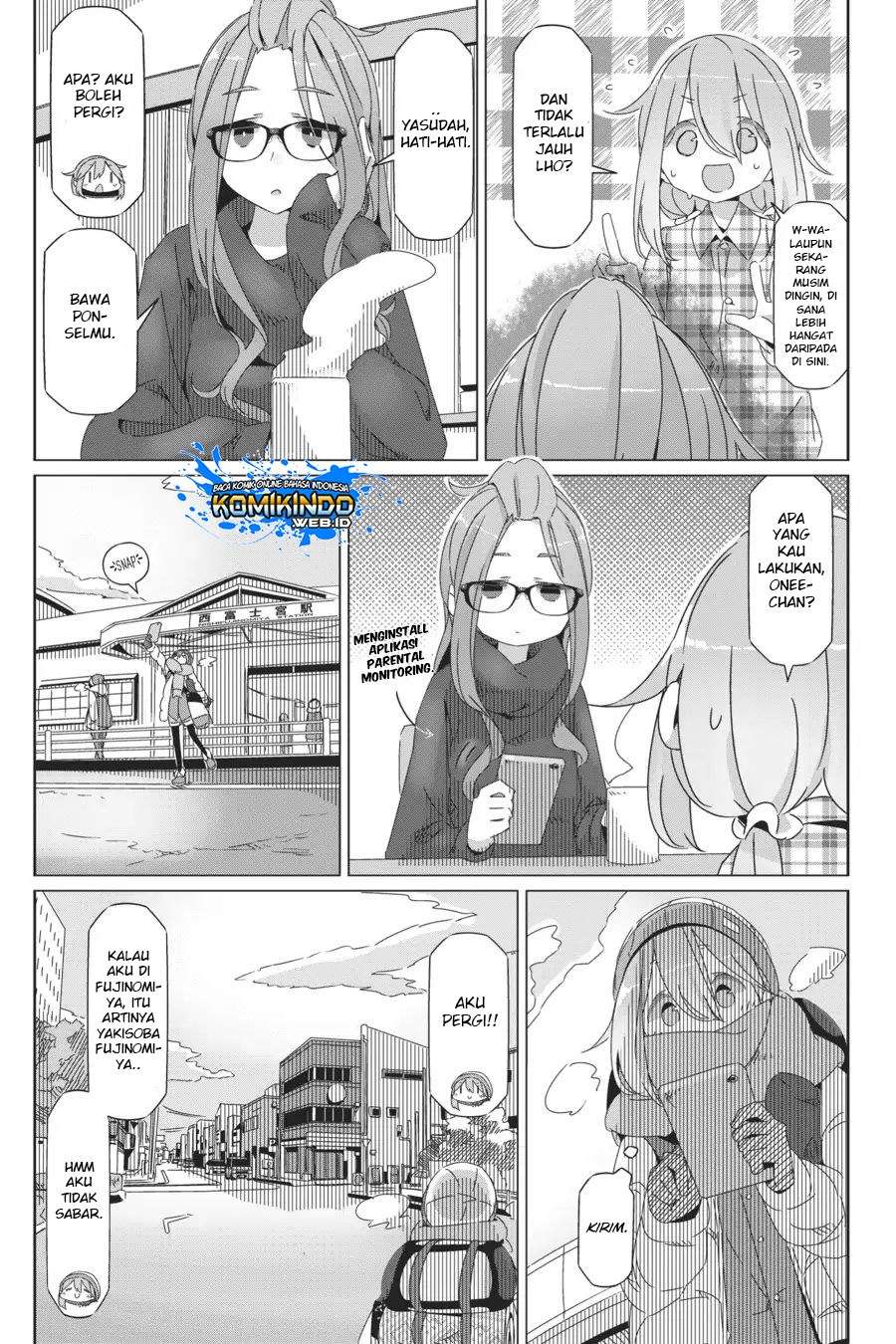 Yuru-Camp Bab 36 halaman 3
