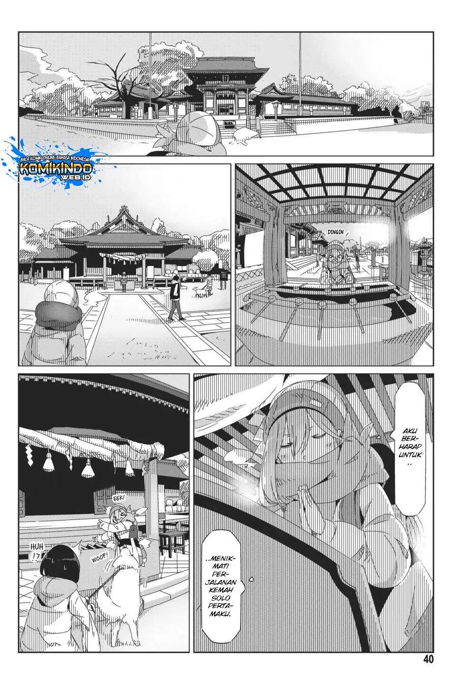 Yuru-Camp Bab 36 halaman 13