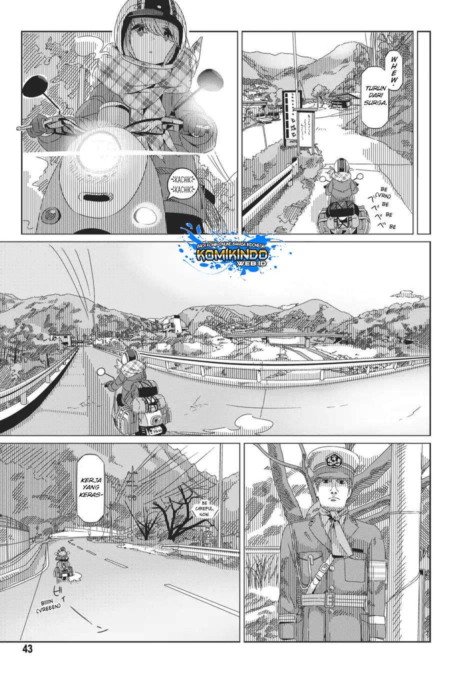 Yuru-Camp Bab 36 halaman 17