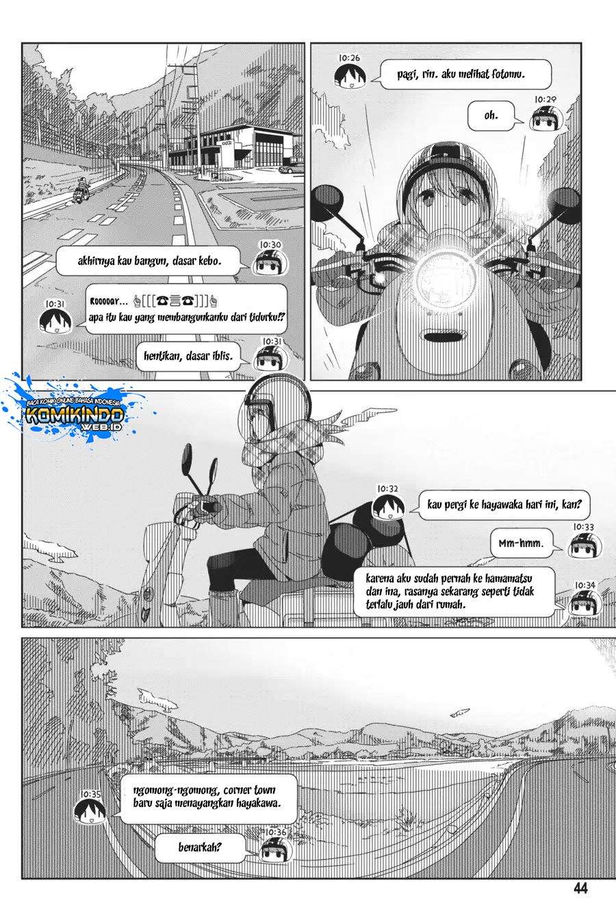 Yuru-Camp Bab 36 halaman 18