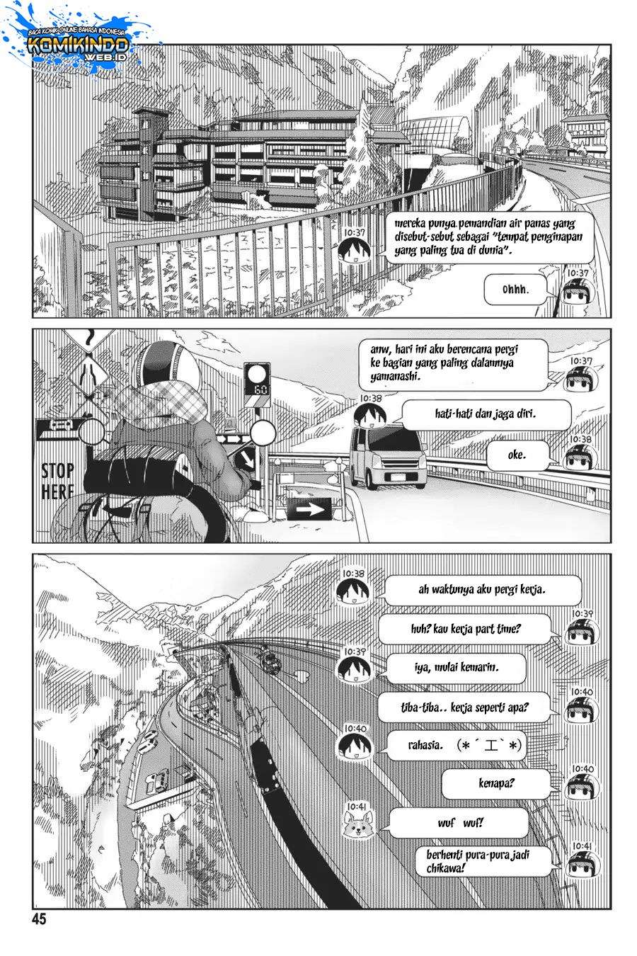 Yuru-Camp Bab 36 halaman 19