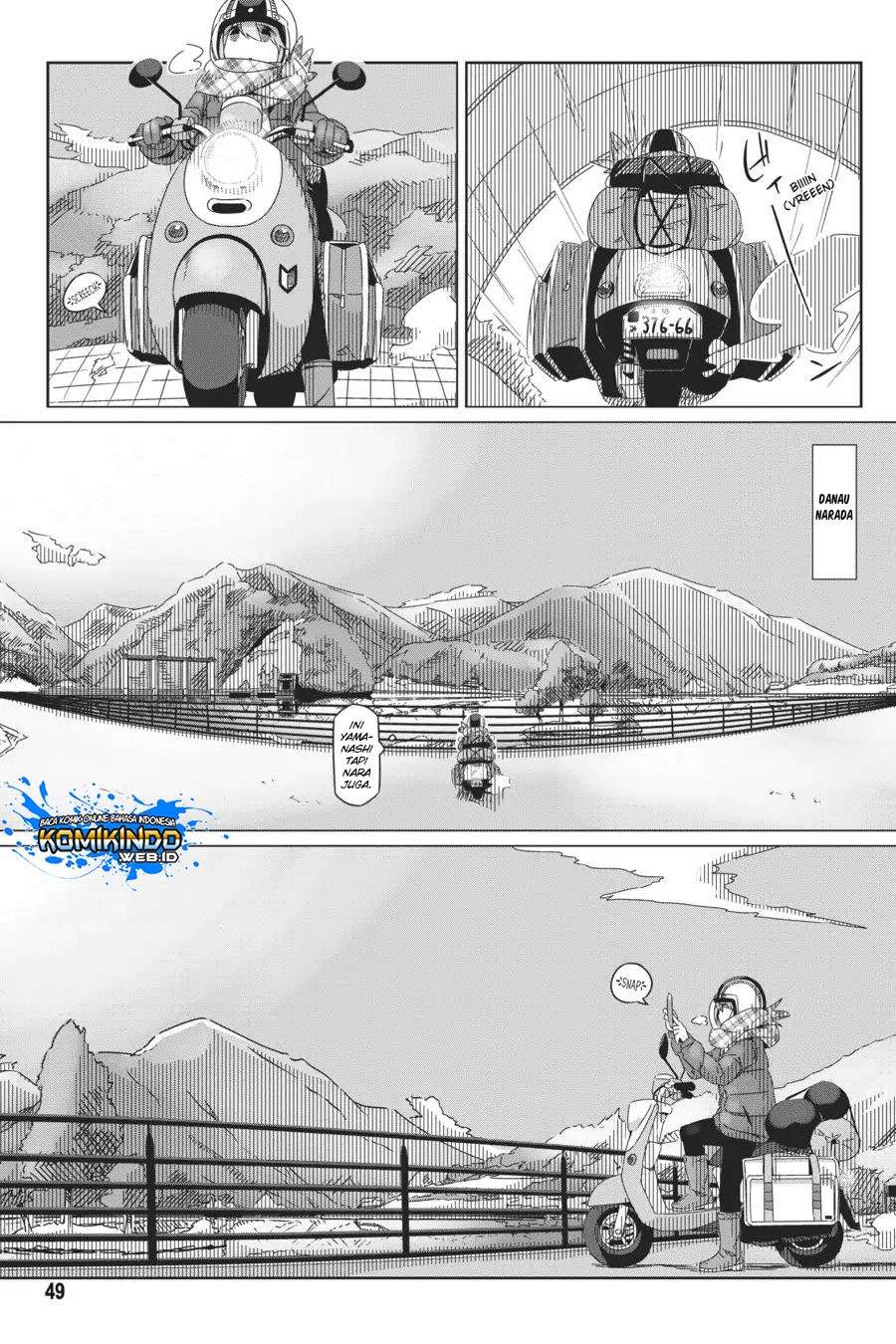 Yuru-Camp Bab 36 halaman 23