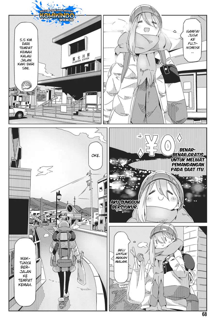 Yuru-Camp Bab 37 halaman 16