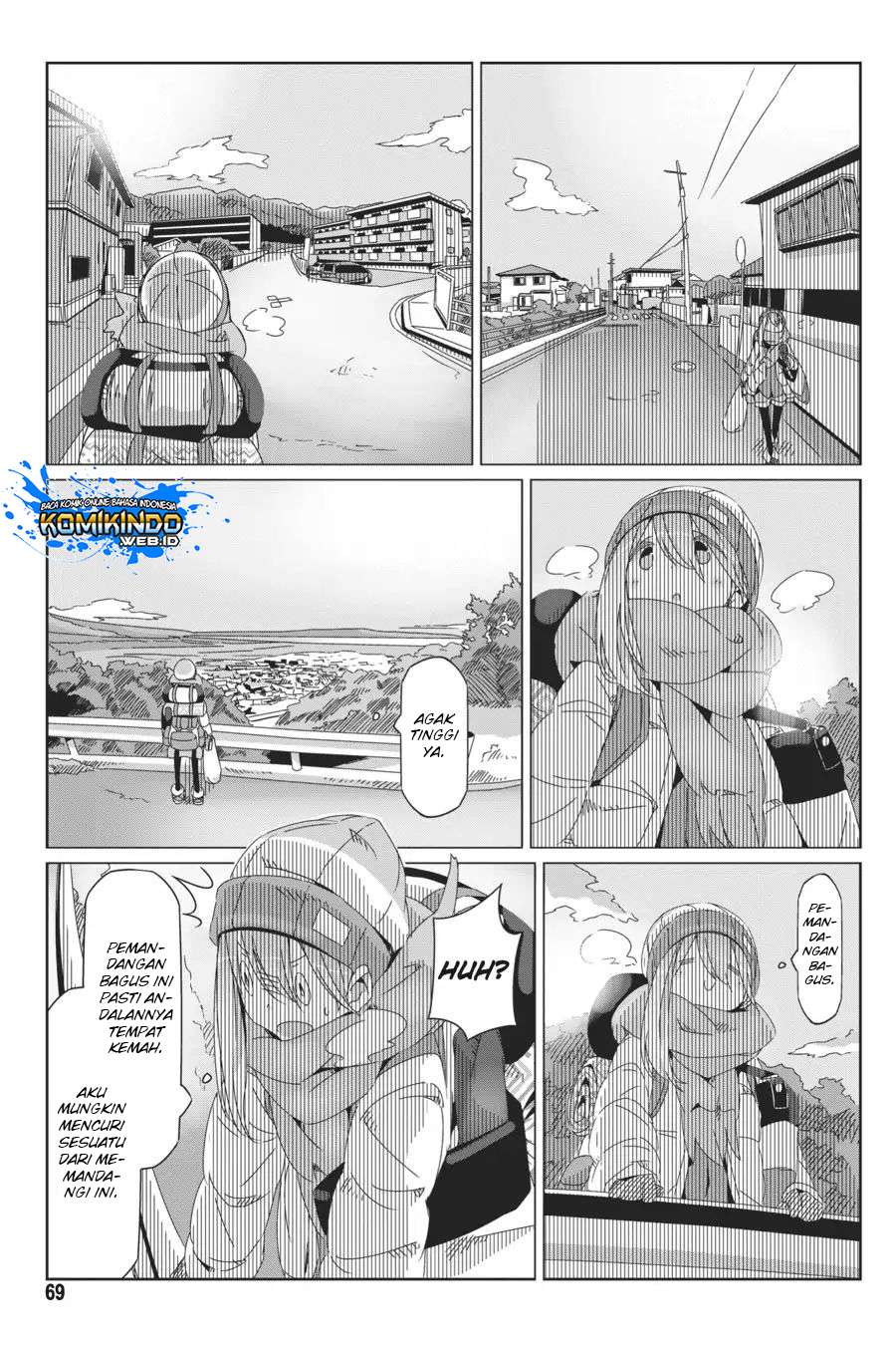 Yuru-Camp Bab 37 halaman 17