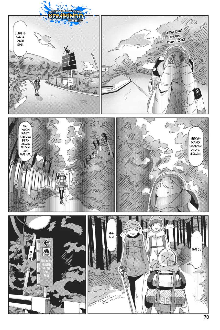 Yuru-Camp Bab 37 halaman 18