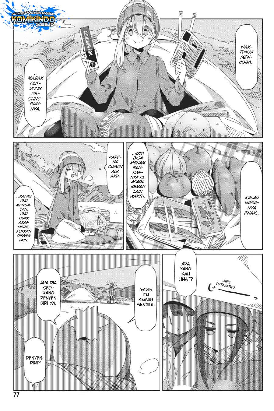 Yuru-Camp Bab 37 halaman 24