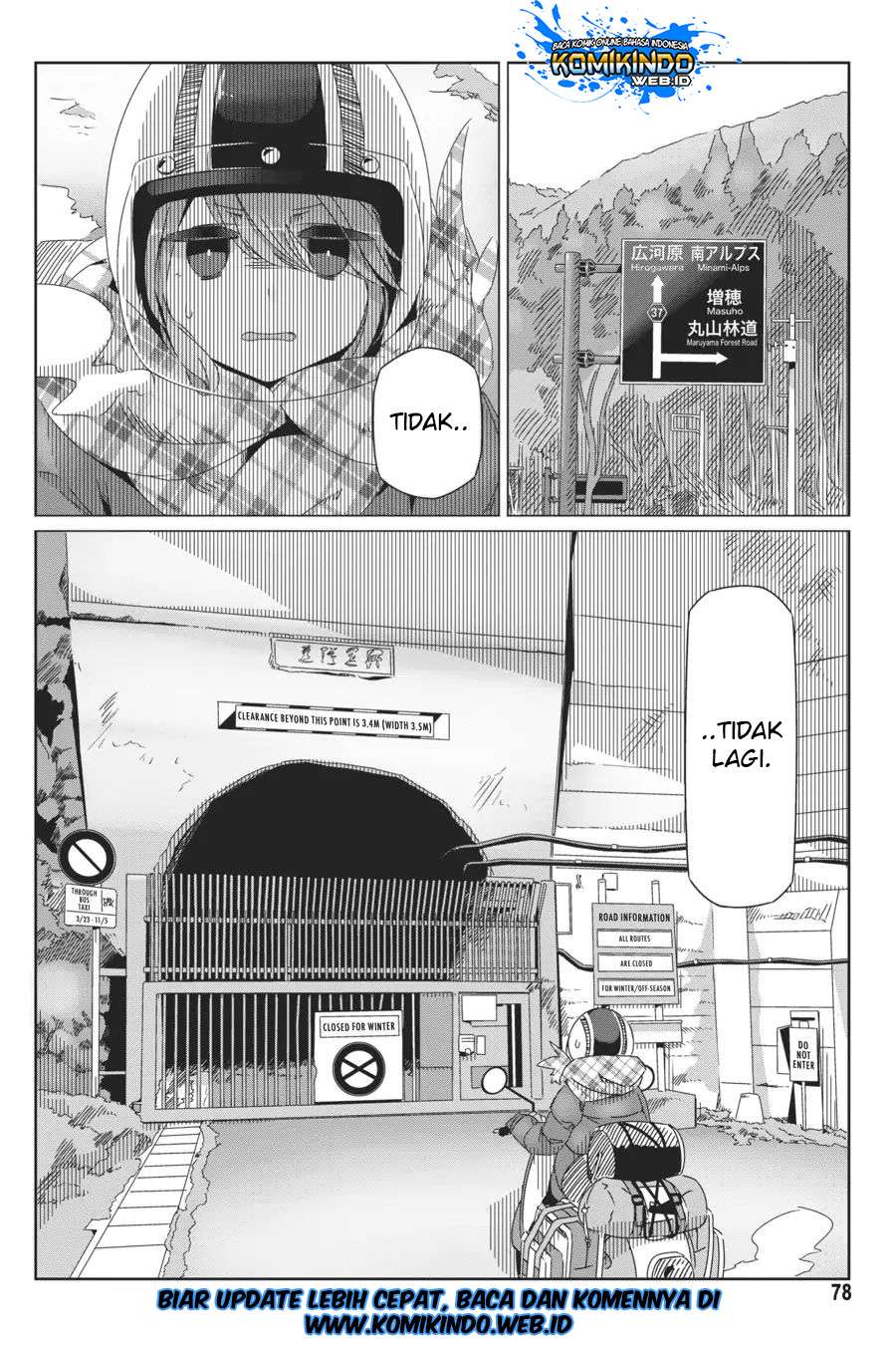 Yuru-Camp Bab 37 halaman 25