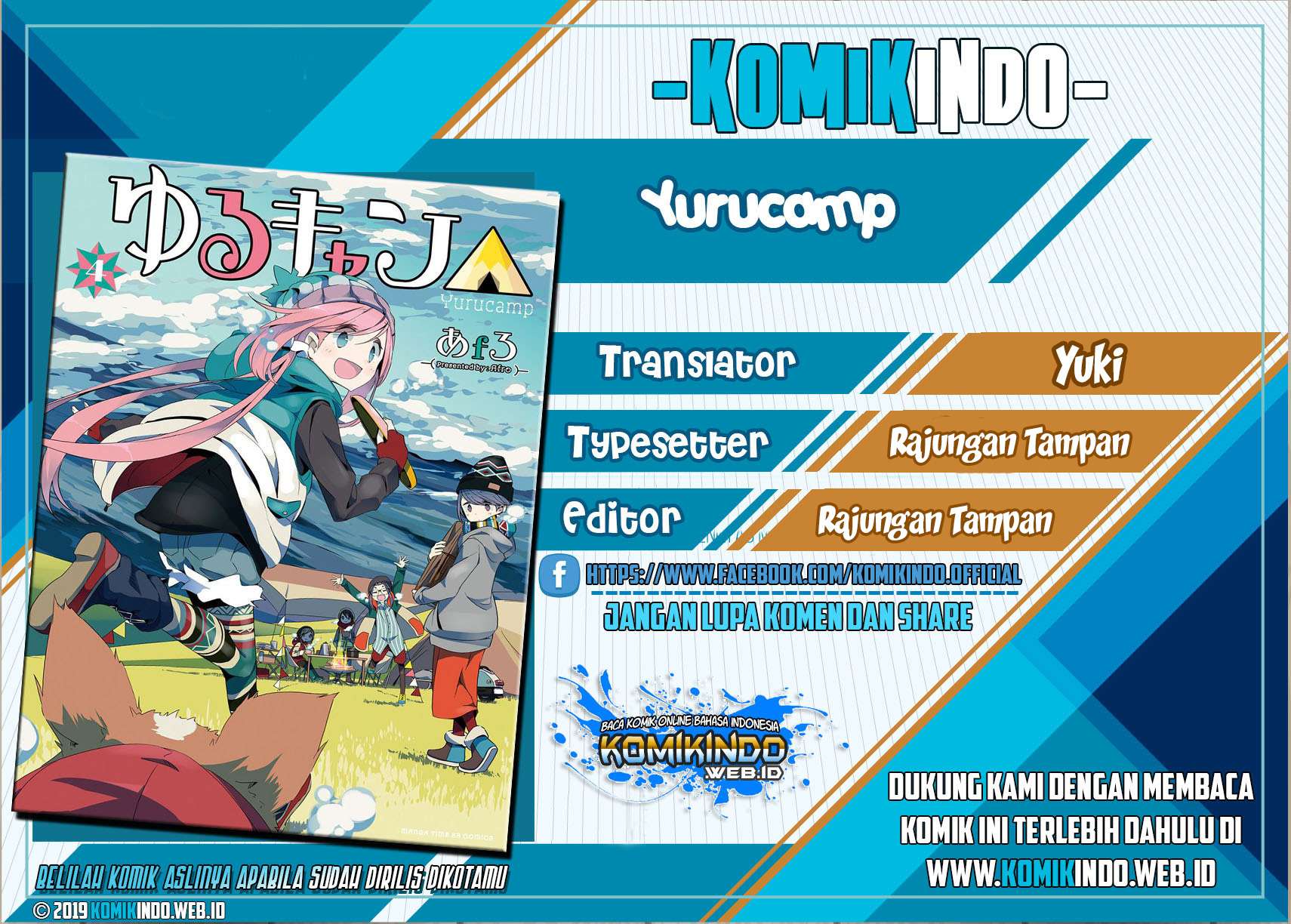 Yuru-Camp Bab 38 halaman 1