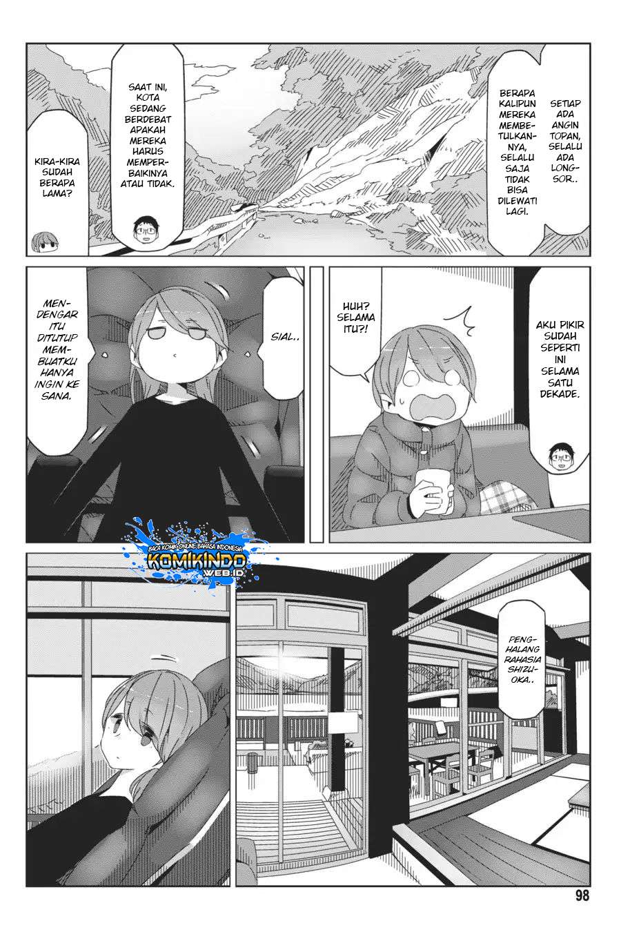 Yuru-Camp Bab 38 halaman 21