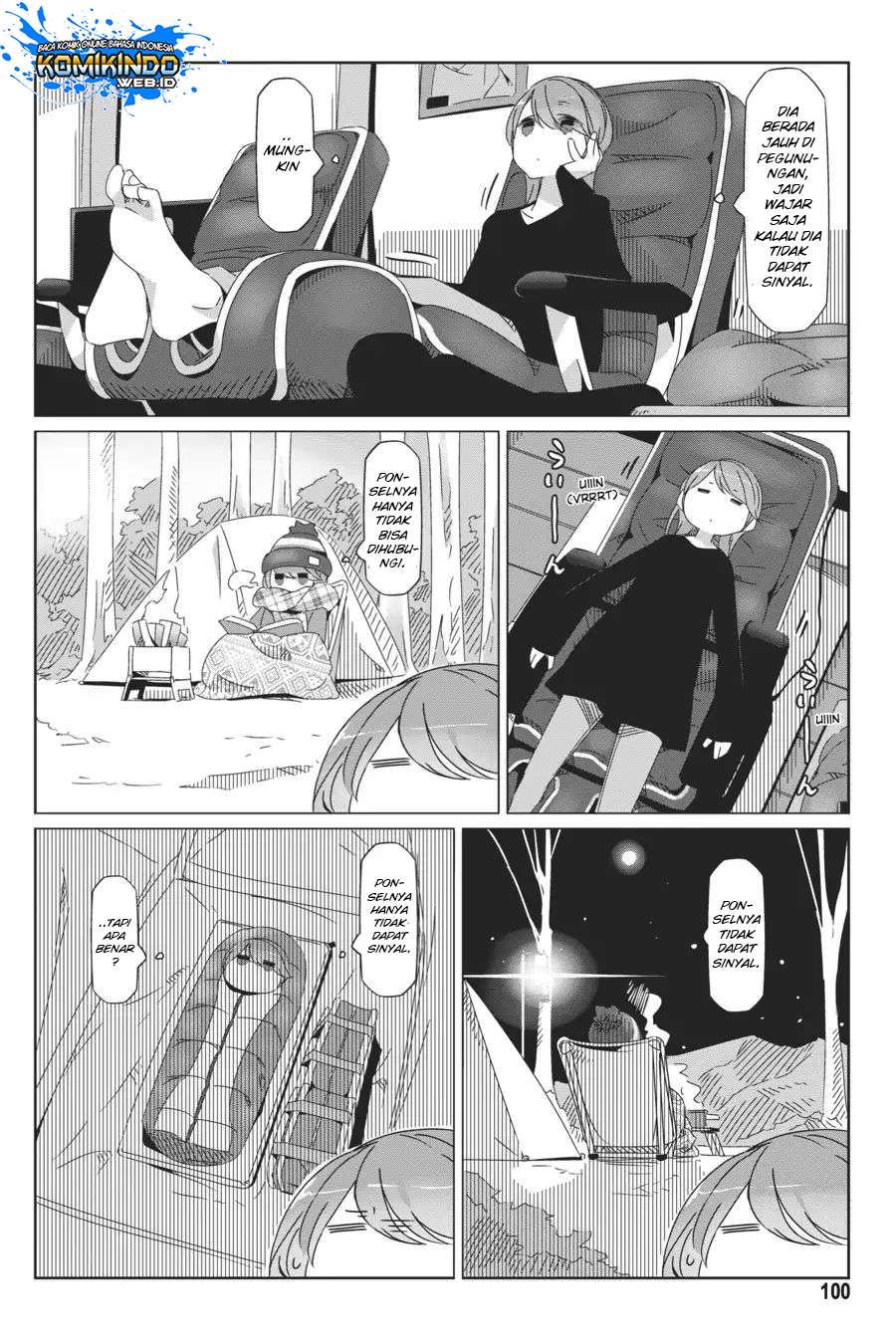 Yuru-Camp Bab 38 halaman 23