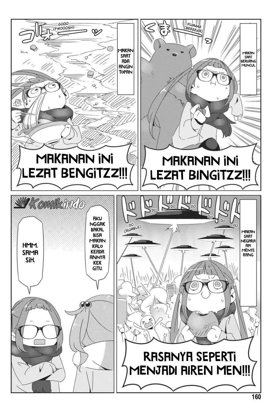 Yuru-Camp Bab 40.5 halaman 3