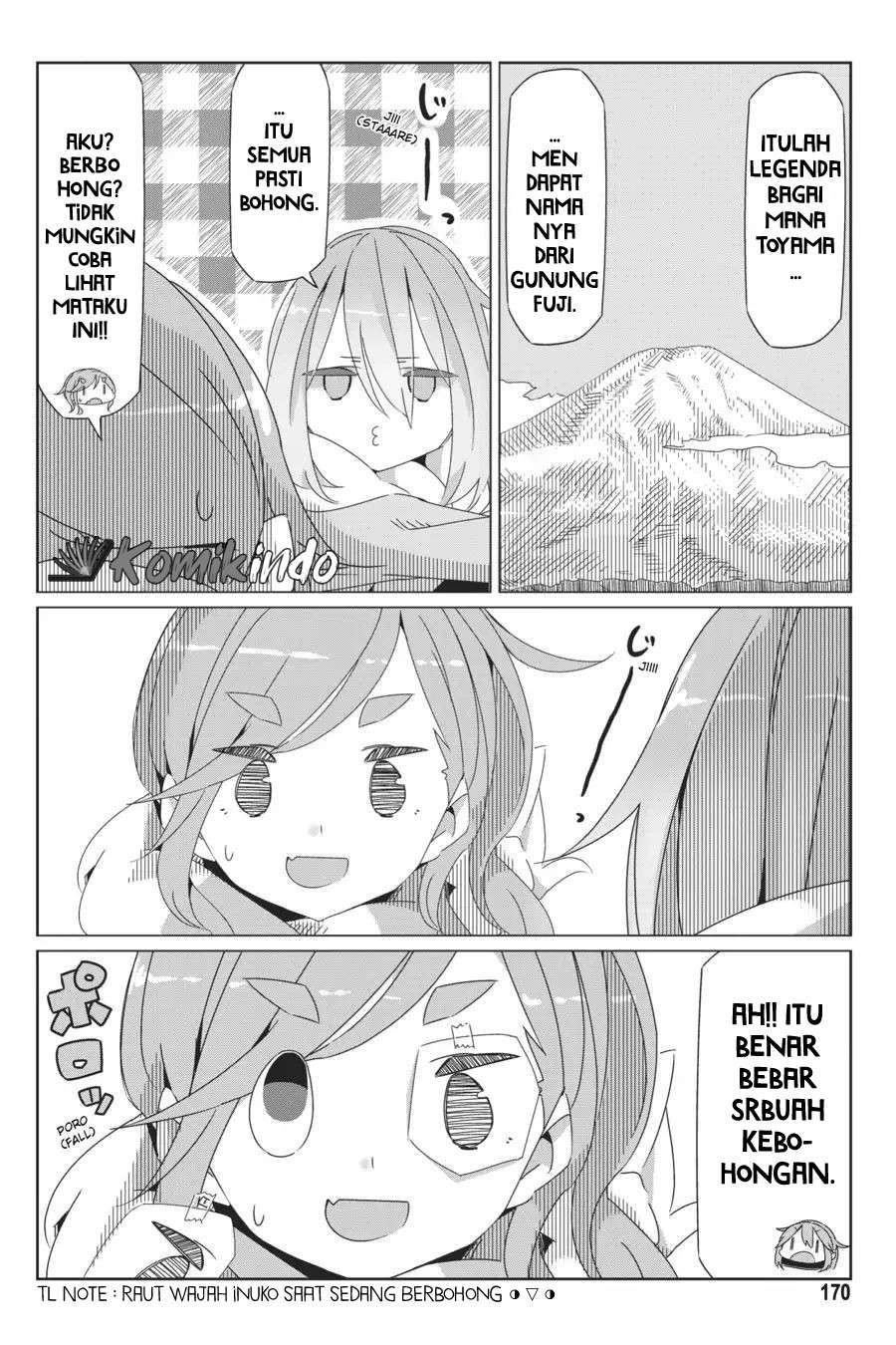 Yuru-Camp Bab 40.5 halaman 13