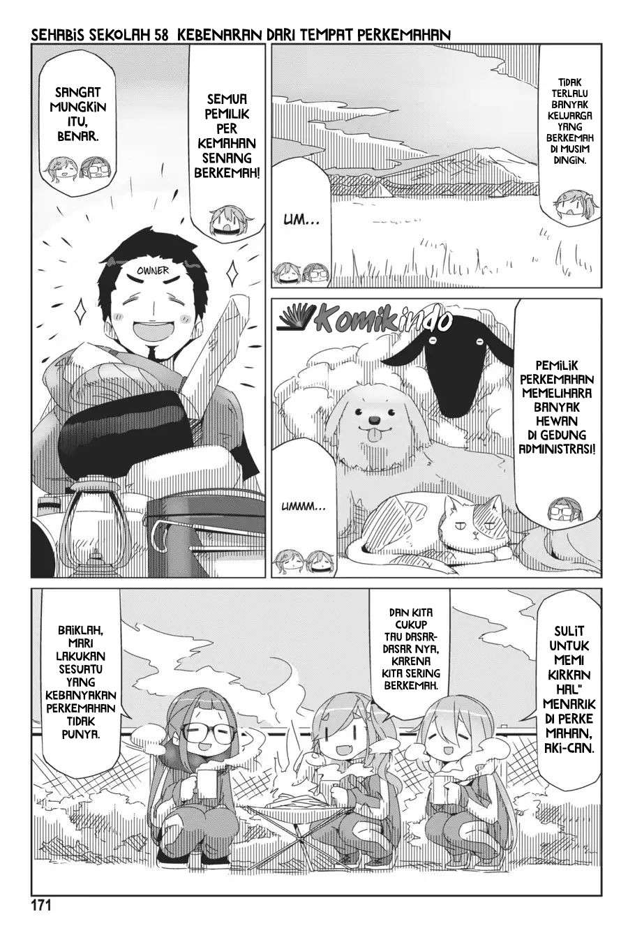 Yuru-Camp Bab 40.5 halaman 14