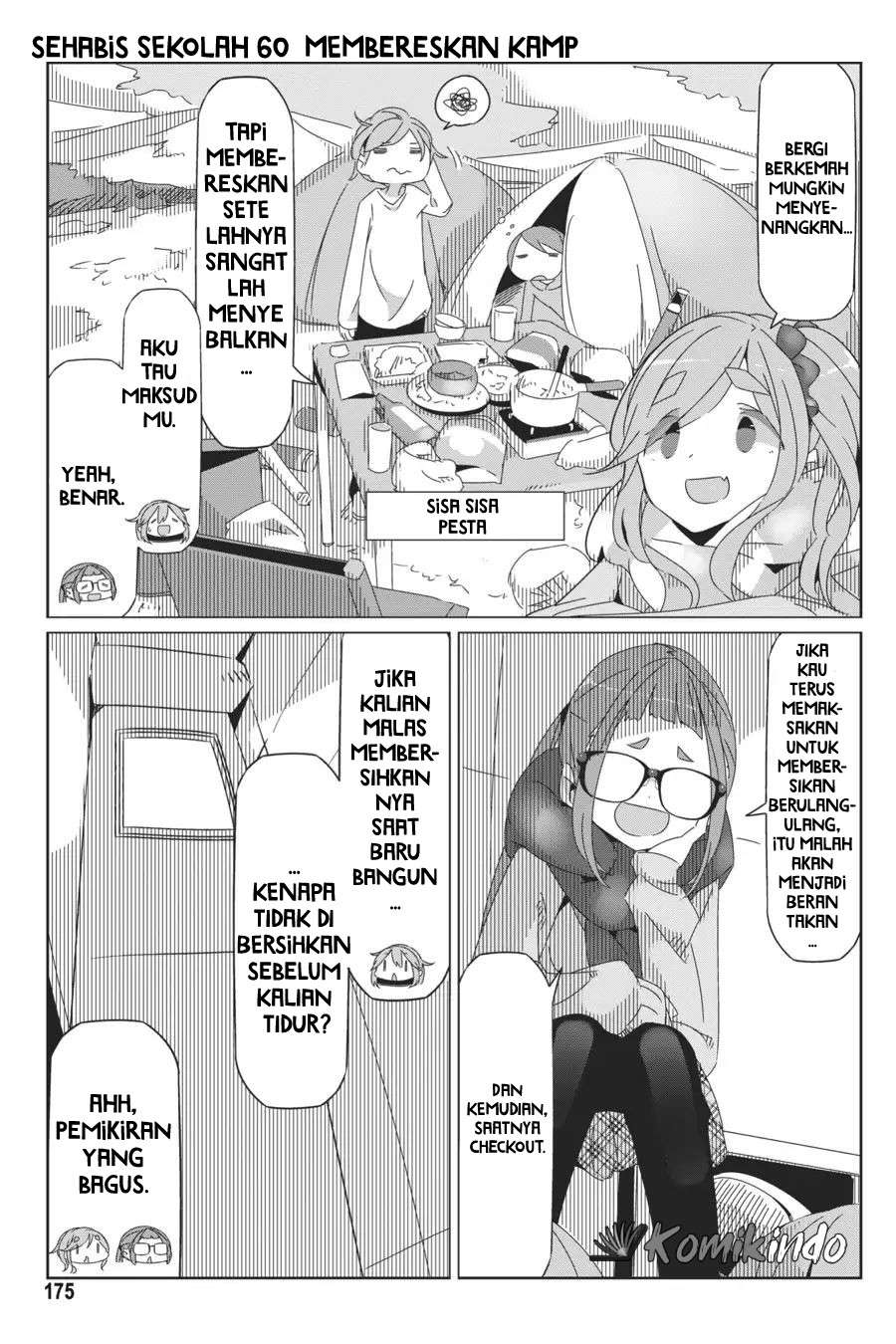 Yuru-Camp Bab 40.5 halaman 18