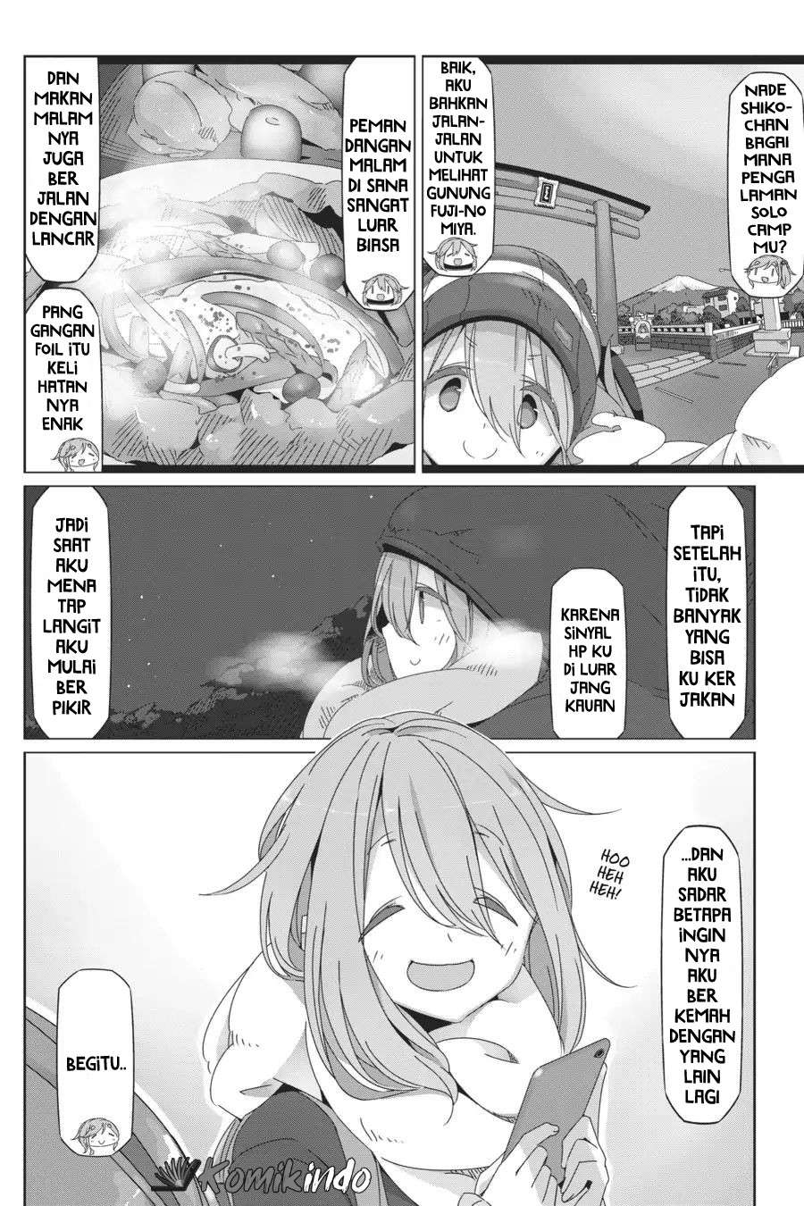 Yuru-Camp Bab 40 halaman 3