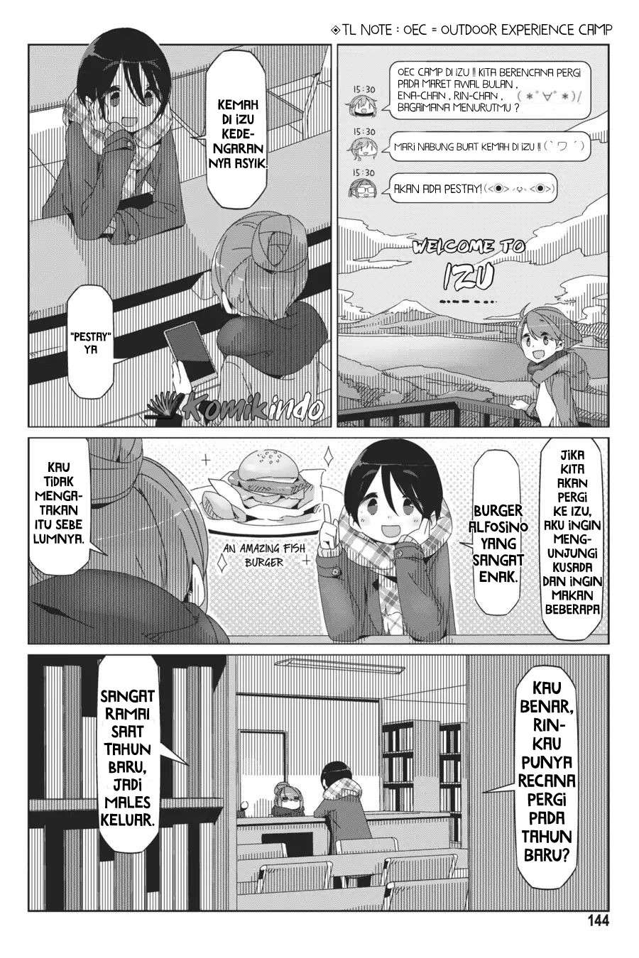 Yuru-Camp Bab 40 halaman 13