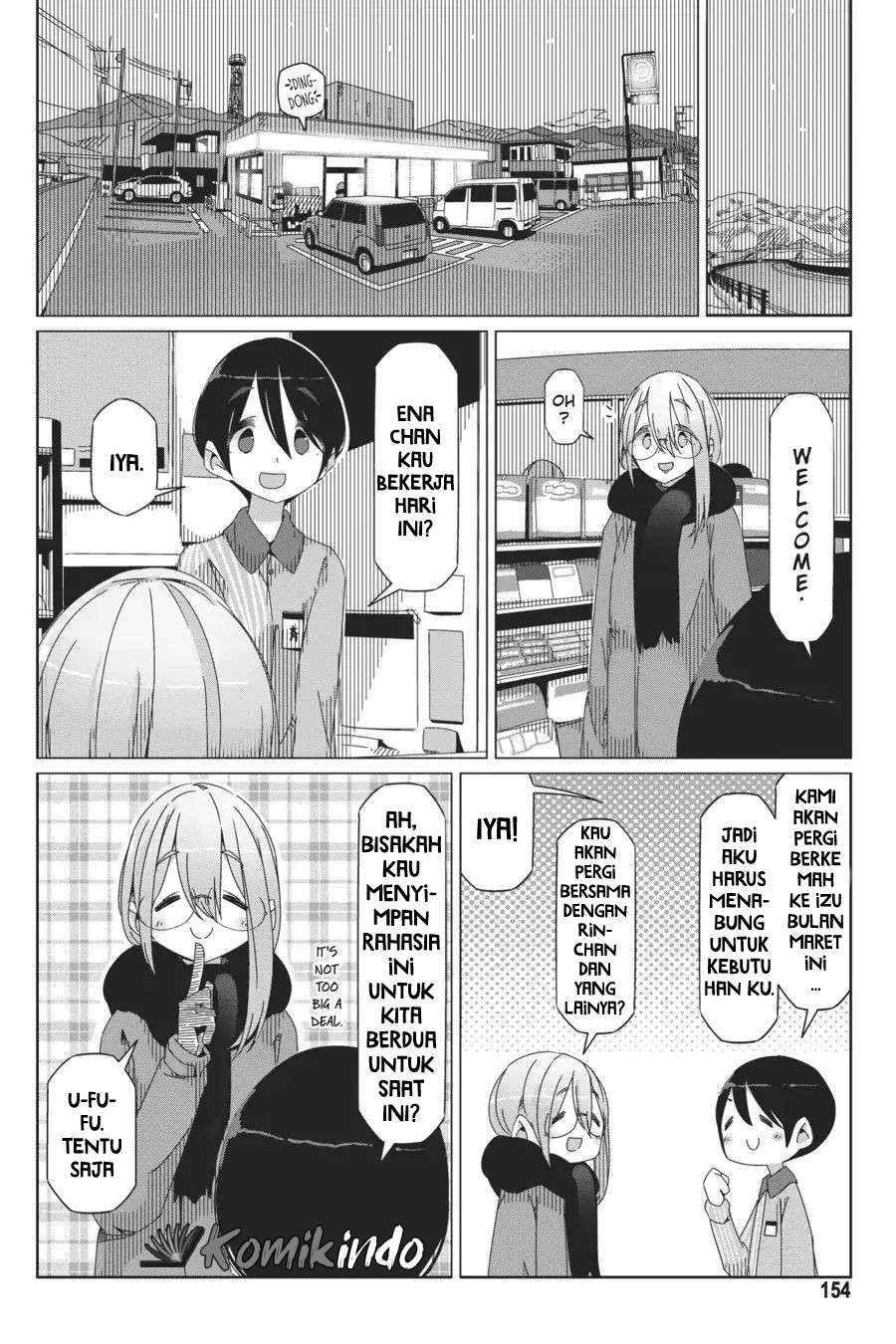 Yuru-Camp Bab 40 halaman 23