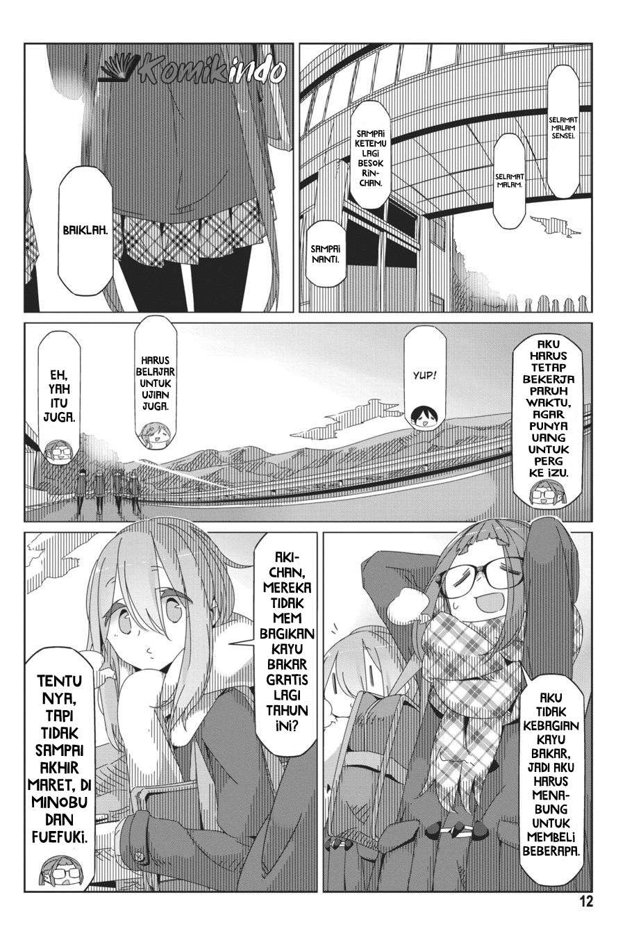 Yuru-Camp Bab 41 halaman 14