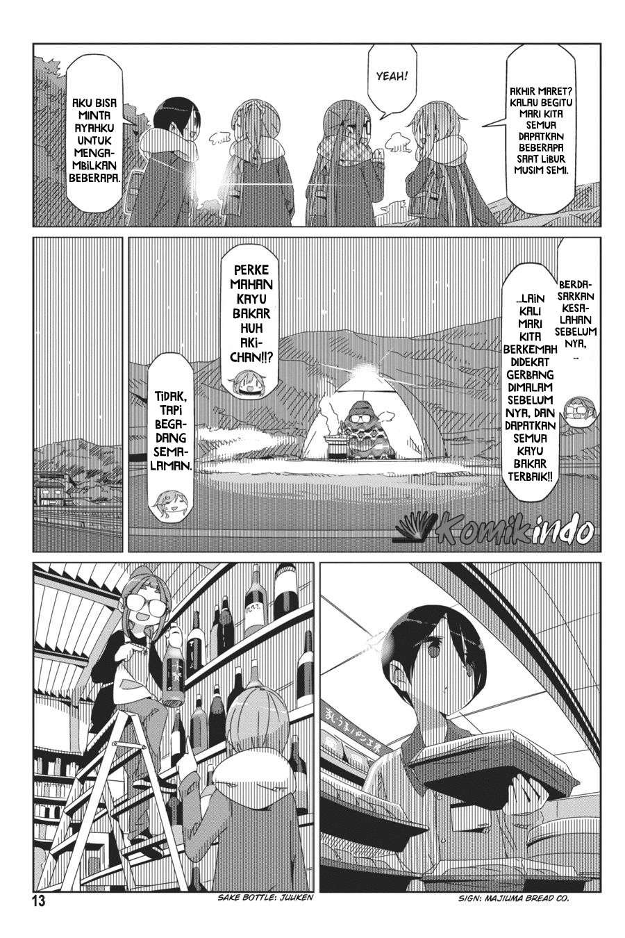 Yuru-Camp Bab 41 halaman 15