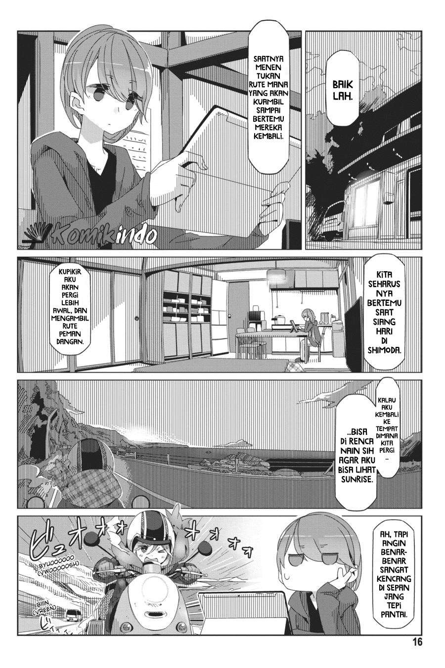 Yuru-Camp Bab 41 halaman 18