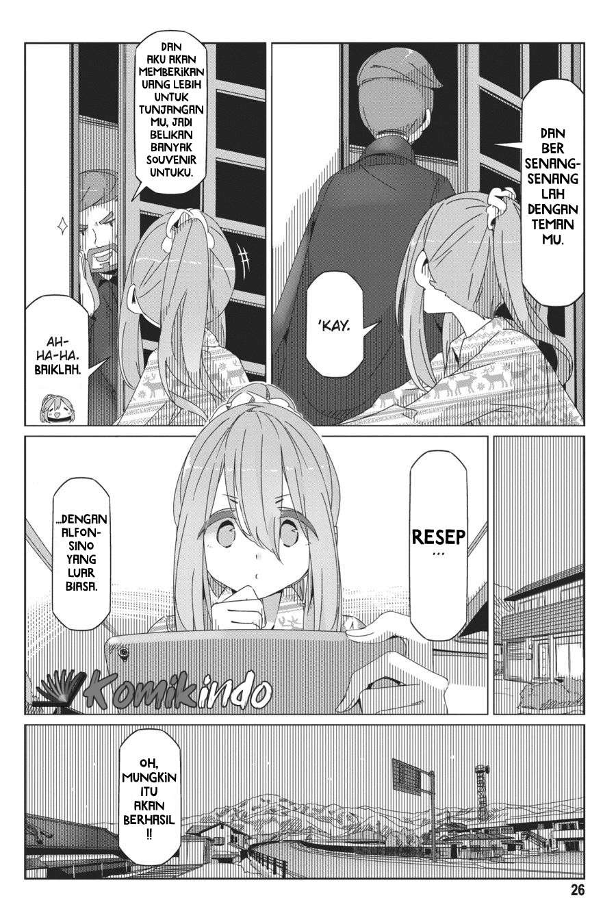Yuru-Camp Bab 41 halaman 28