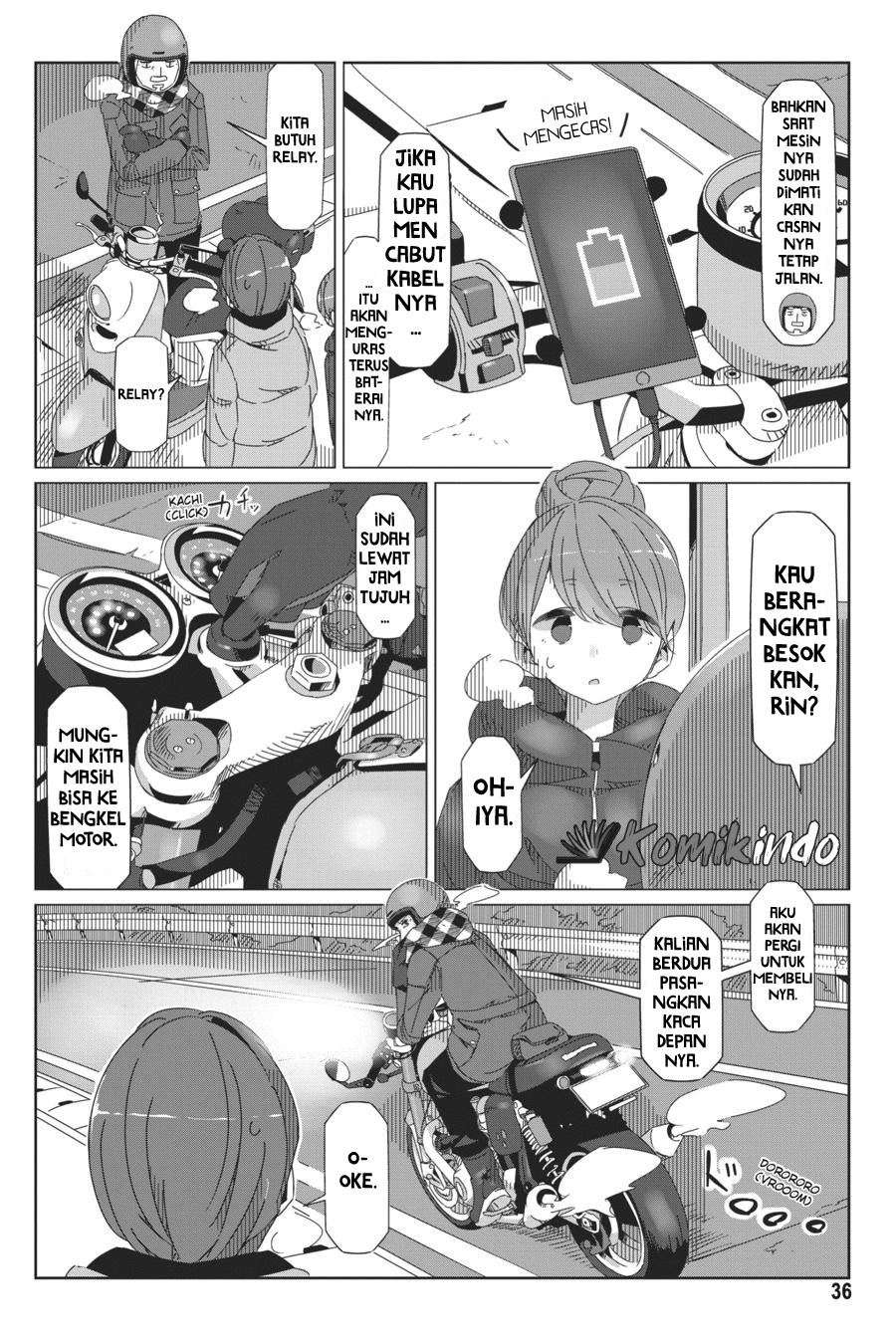 Yuru-Camp Bab 42 halaman 9