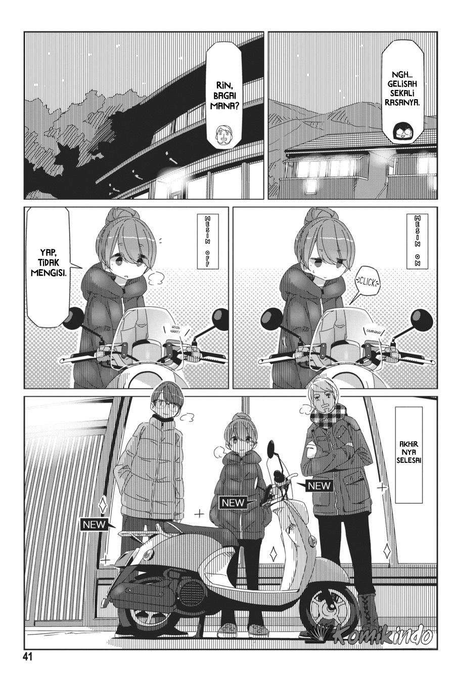 Yuru-Camp Bab 42 halaman 14
