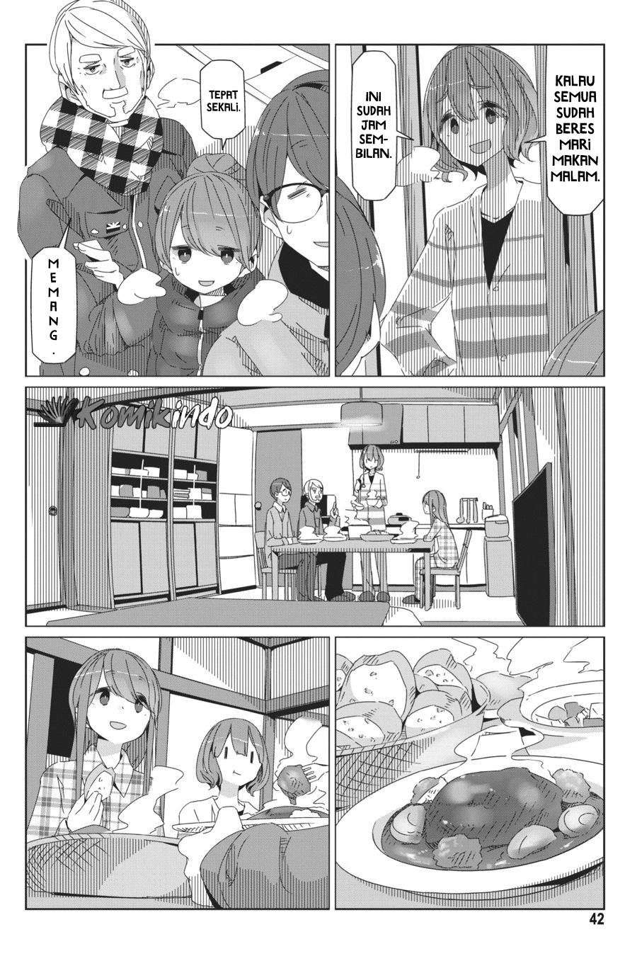 Yuru-Camp Bab 42 halaman 15