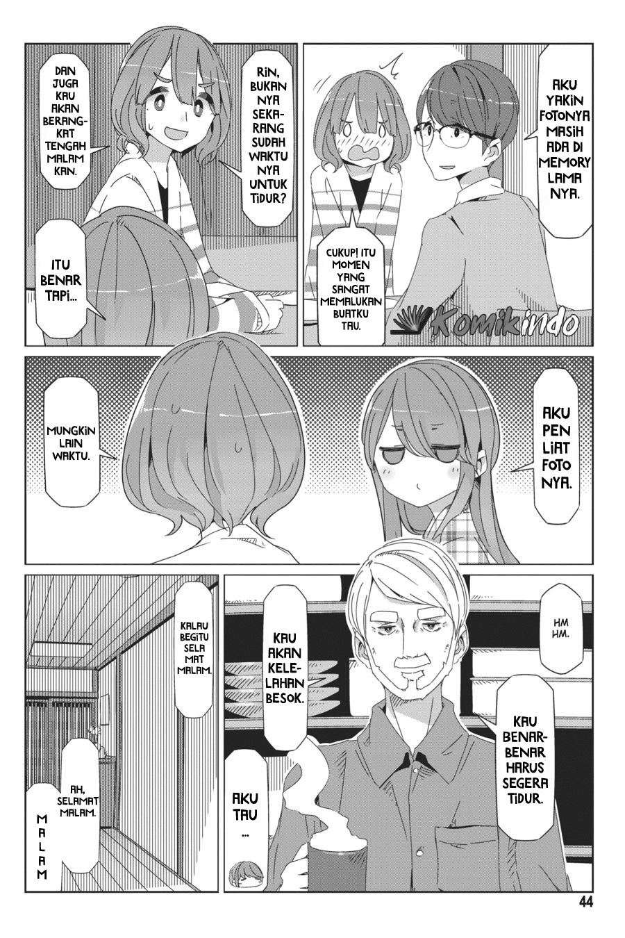 Yuru-Camp Bab 42 halaman 17