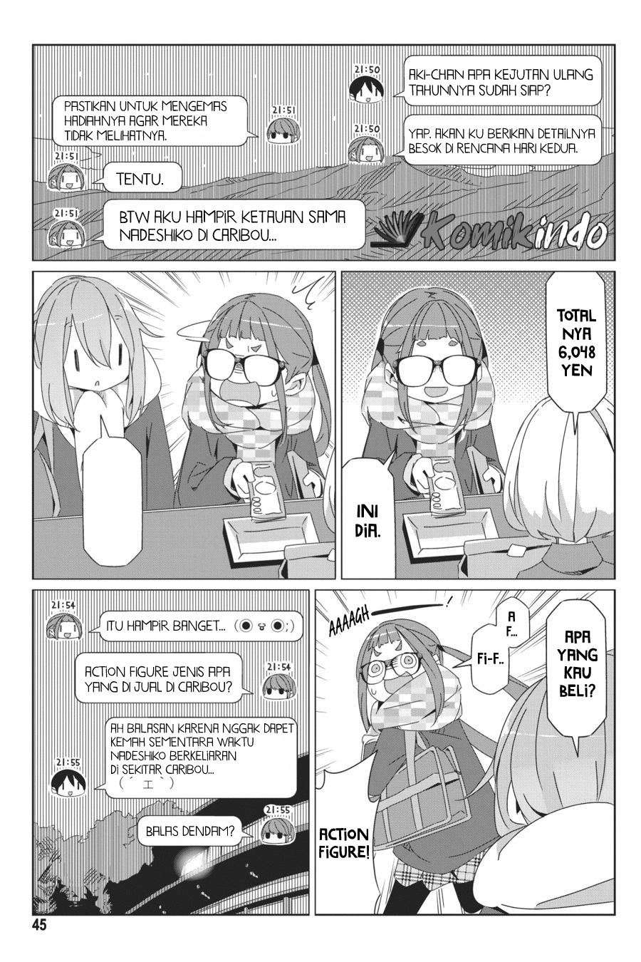 Yuru-Camp Bab 42 halaman 18