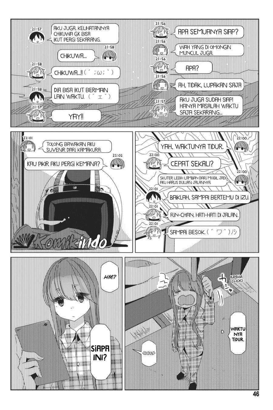 Yuru-Camp Bab 42 halaman 19