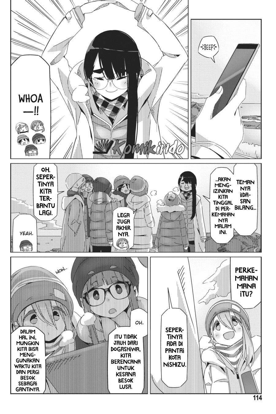 Yuru-Camp Bab 45 halaman 9