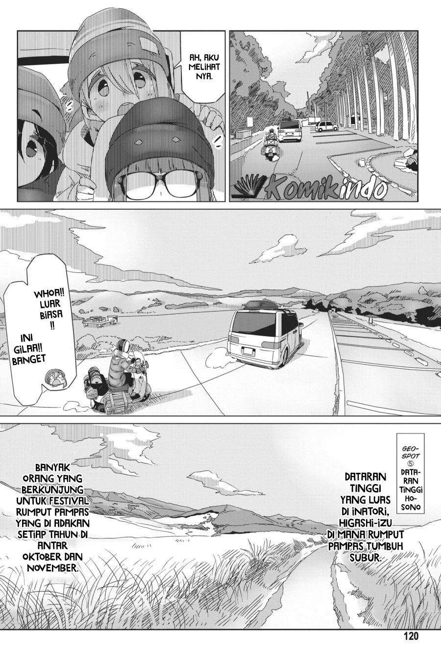 Yuru-Camp Bab 45 halaman 15