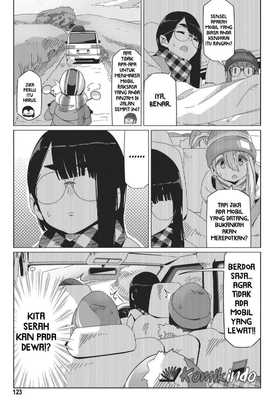 Yuru-Camp Bab 45 halaman 18