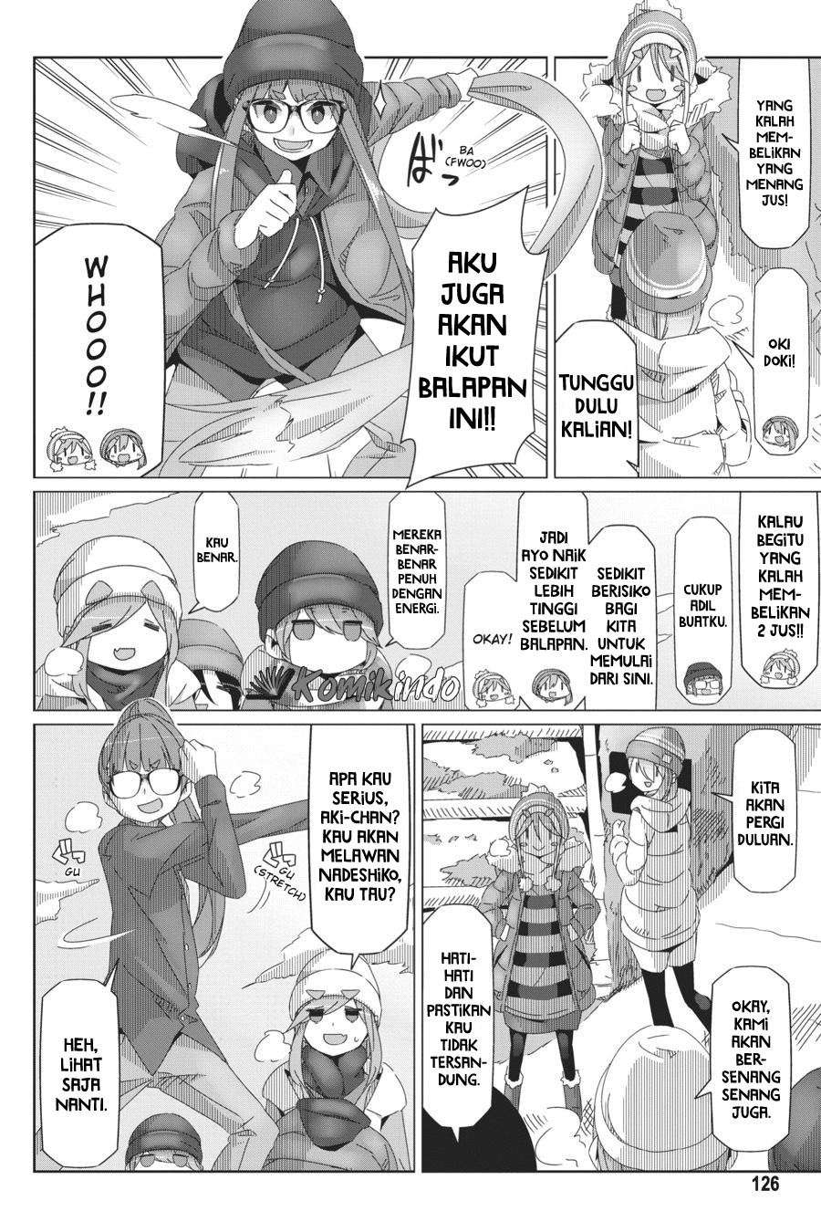 Yuru-Camp Bab 45 halaman 21