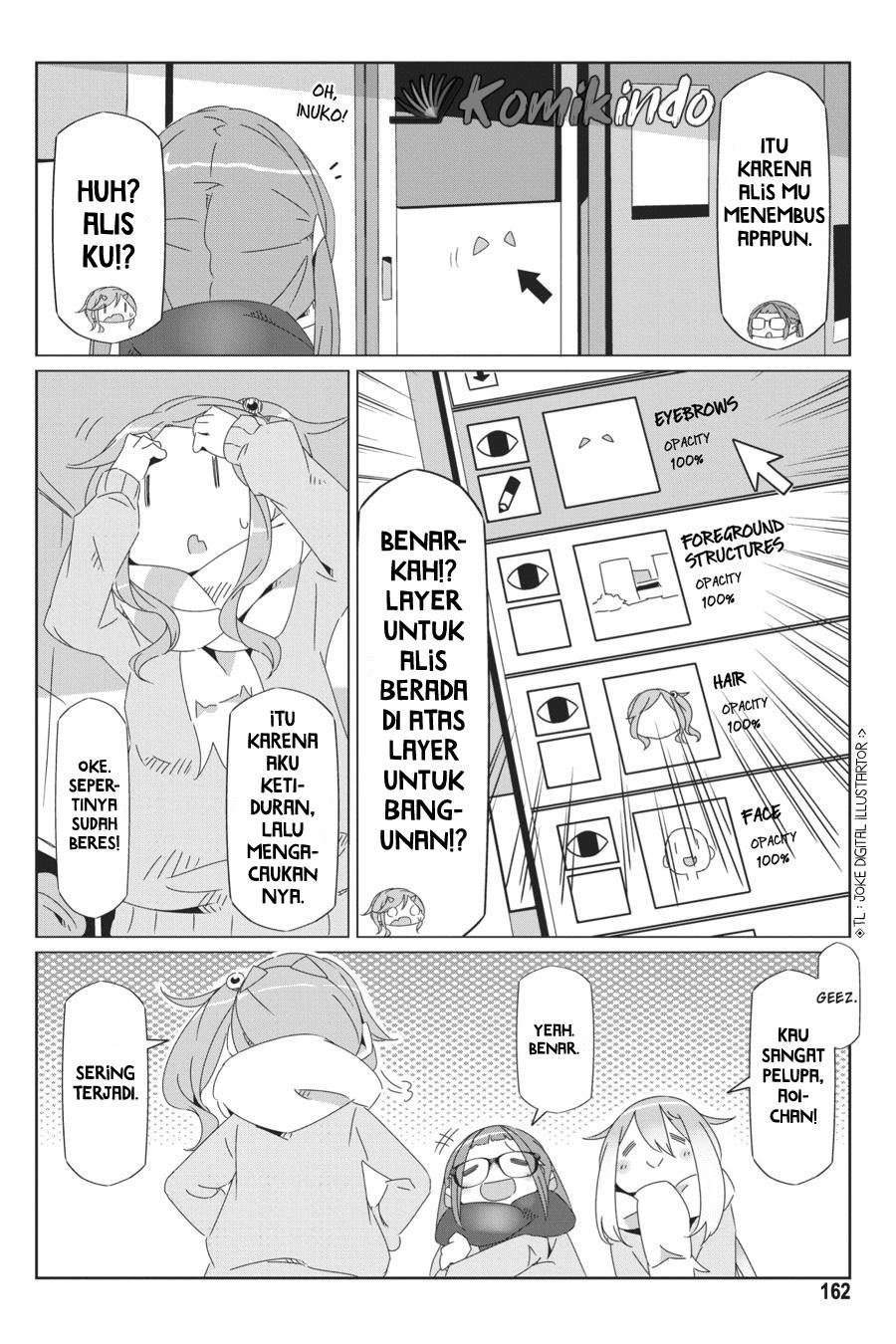 Yuru-Camp Bab 46.5 halaman 5